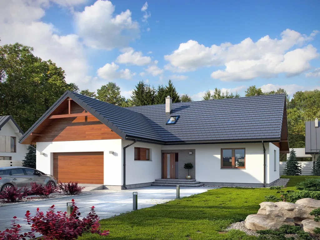 Проект дома «Абрис 3» 180 м², визуализация