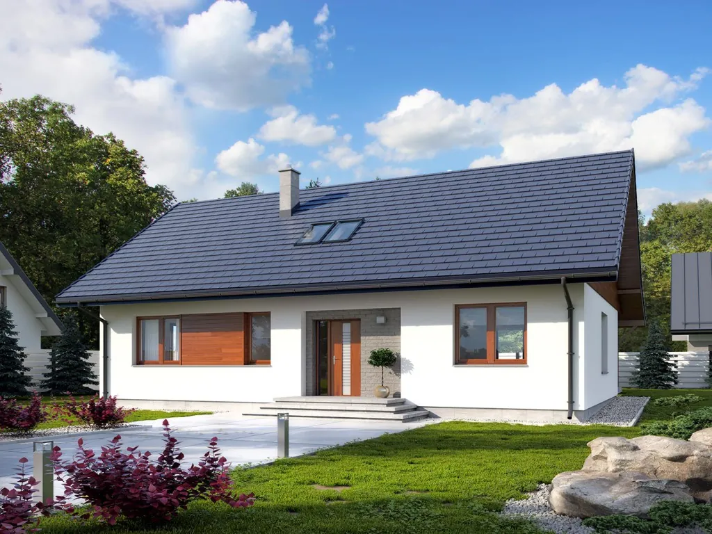 Проект дома «Абрис 4» 168,8 м², визуализация