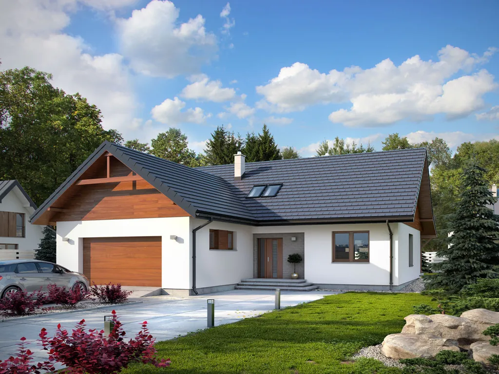 Проект дома «Абрис 5» 168,8 м², визуализация