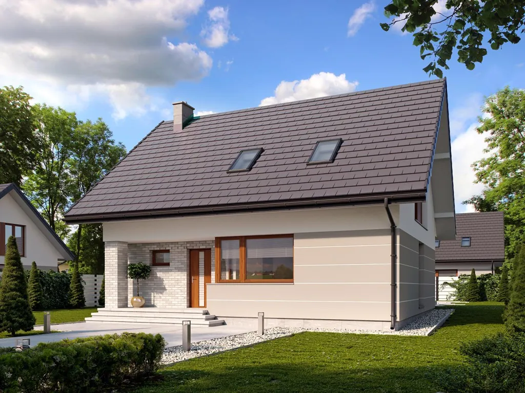 Проект дома «Акрон» 125,2 м², визуализация