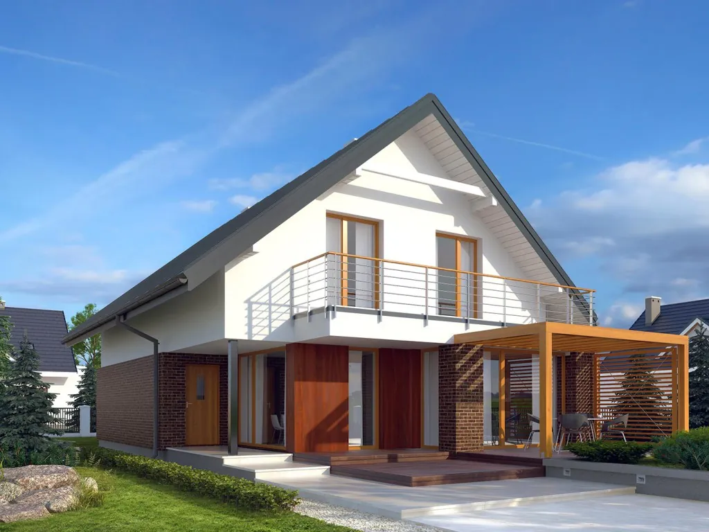 Проект дома «Андор» 139 м², визуализация