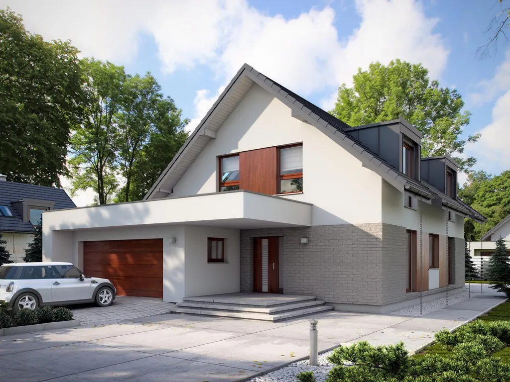Проект дома «Арагон 4» 167,1 м², визуализация