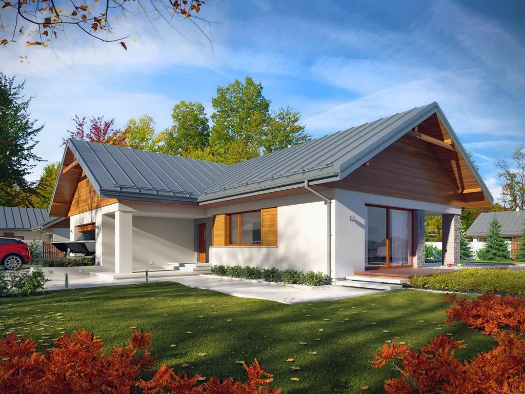 Проект дома «Арго» 137,4 м², визуализация