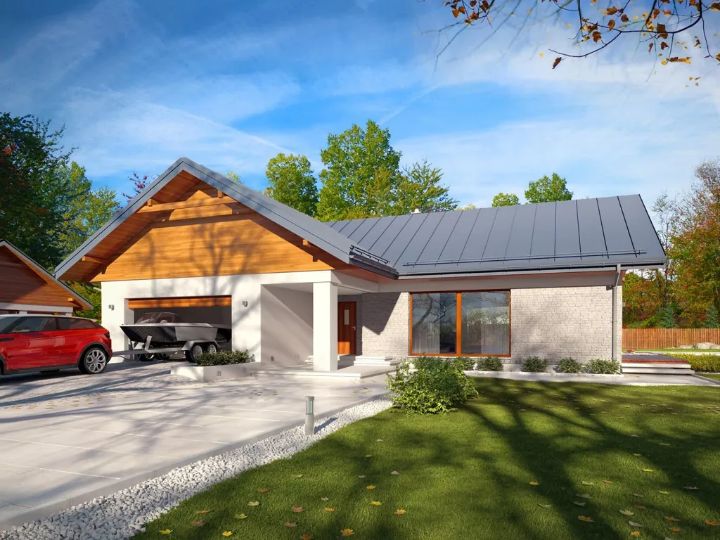 Проект дома «Арго 2» 134,2 м², визуализация