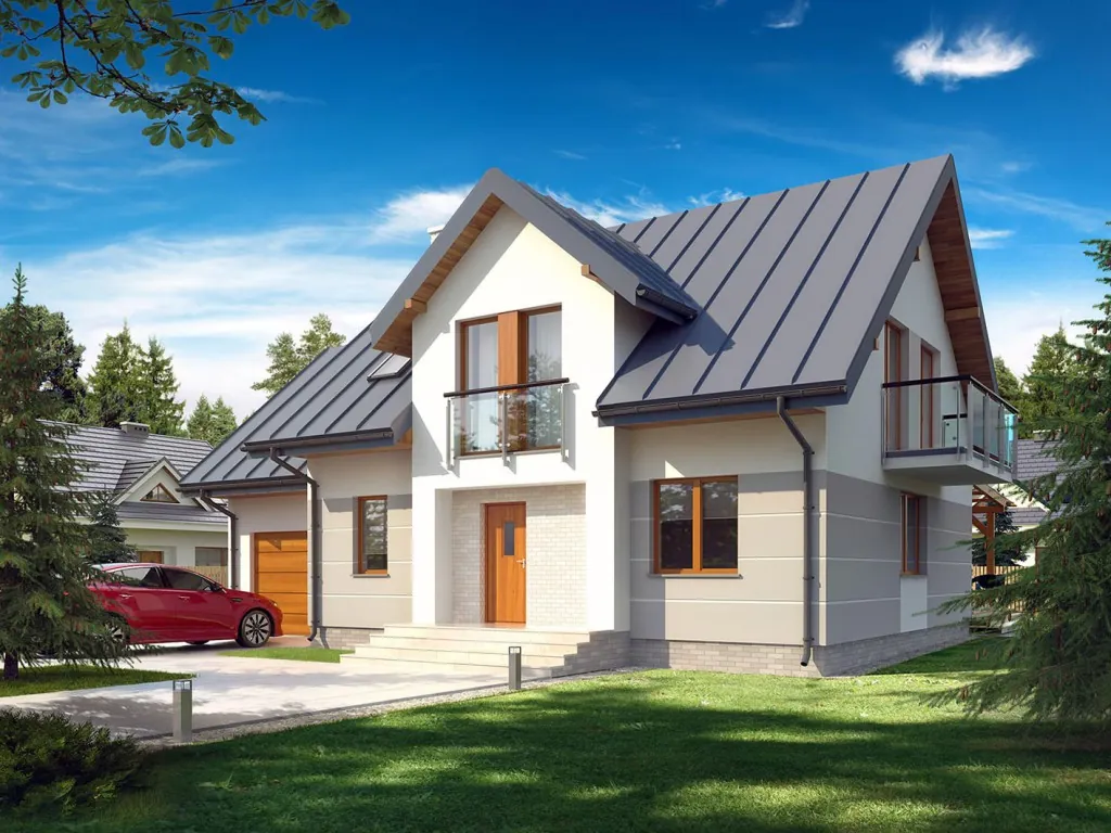 Проект дома «Брайтон» 143,3 м², визуализация