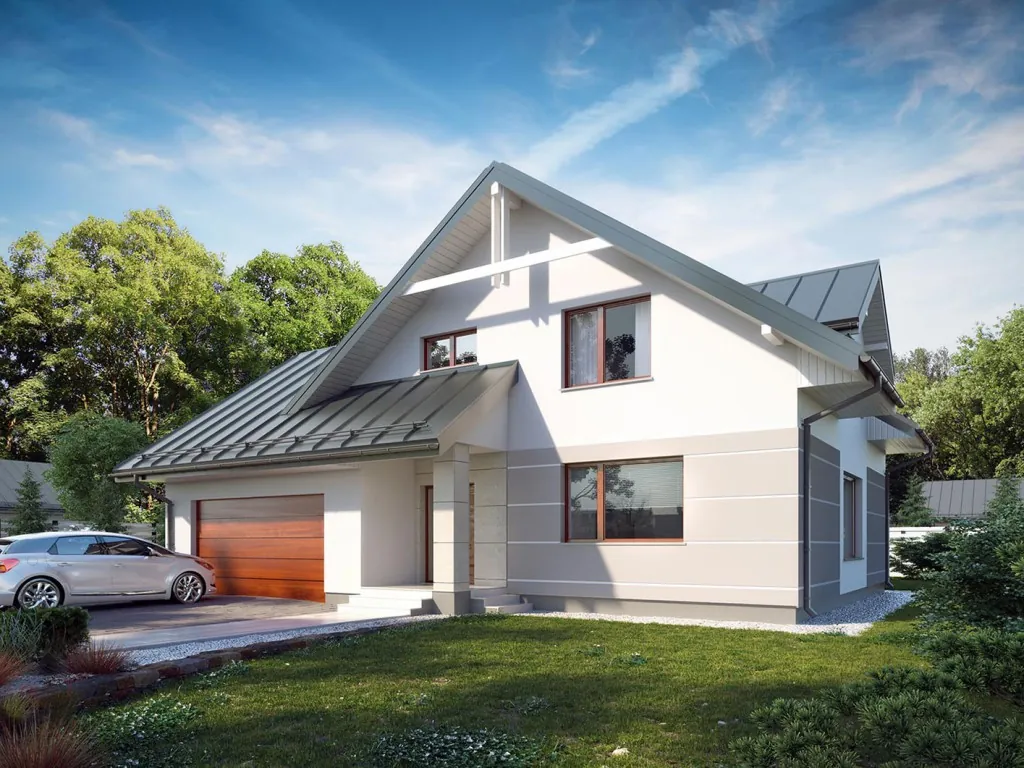 Проект дома «Дуглас» 182,4 м², визуализация