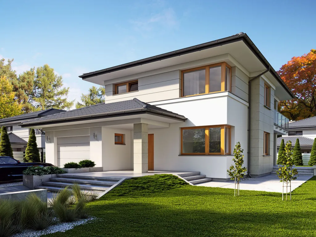 Проект дома «Карат 3» 142,2 м², визуализация