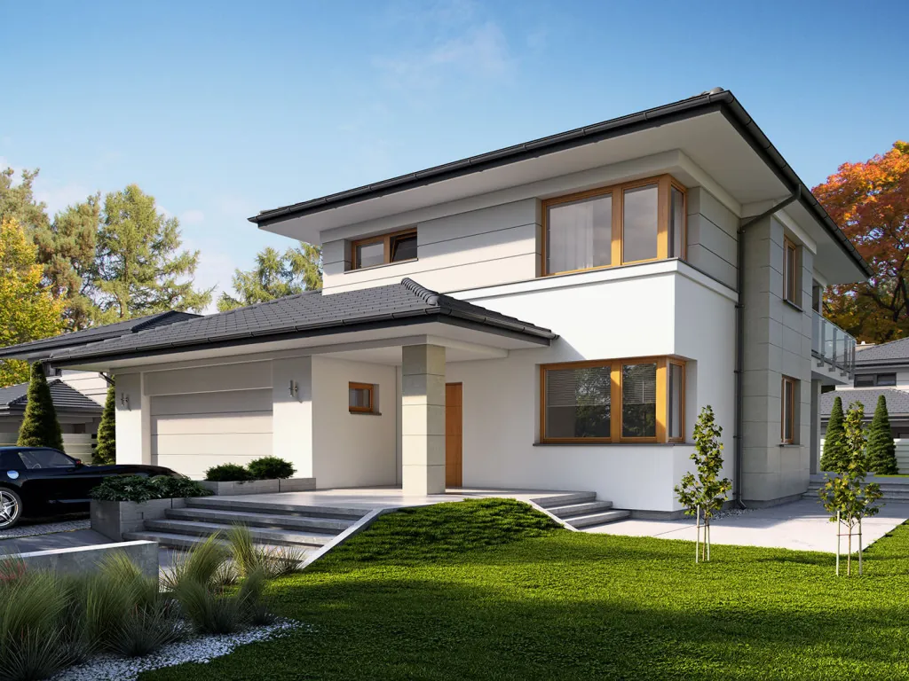 Проект дома «Карат 4» 146,7 м², визуализация
