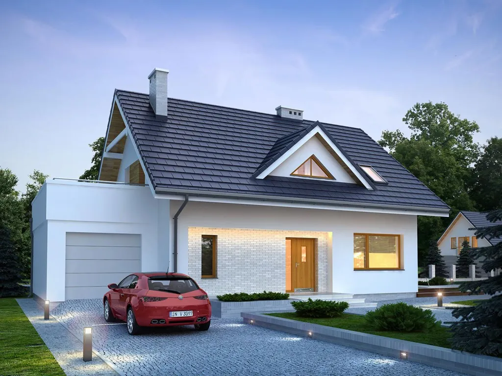 Проект дома «Макбет 2» 149,6 м², визуализация