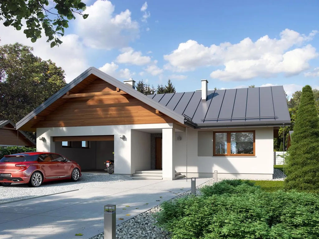 Проект дома «Нортон 2» 116,2 м², визуализация