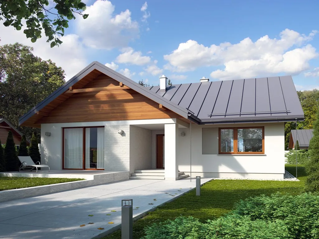 Проект дома «Нортон 3» 111,4 м², визуализация