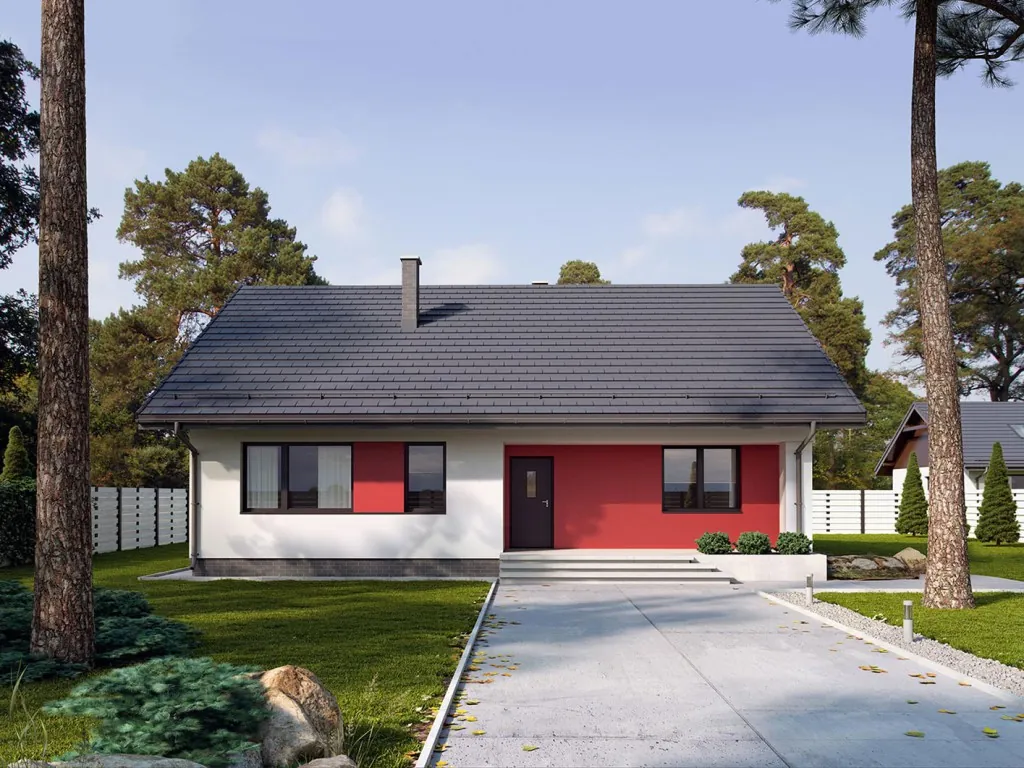 Проект дома «Скай» 116,3 м², визуализация